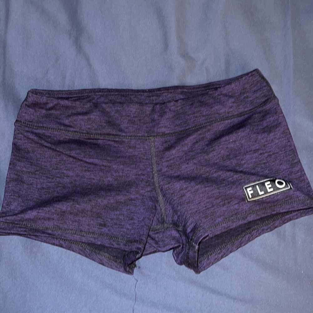 Purple Fleo shorts
